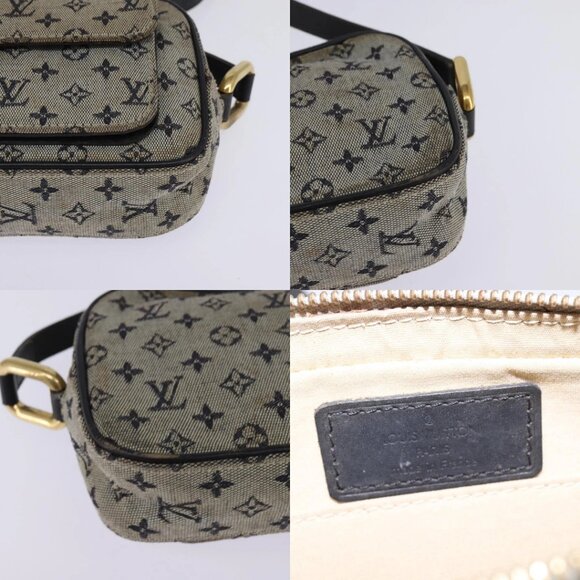 LOUIS VUITTON Monogram Mini Juliet MM Shoulder Bag Blue M92004 LV Auth 144071 - Picture 14 of 15